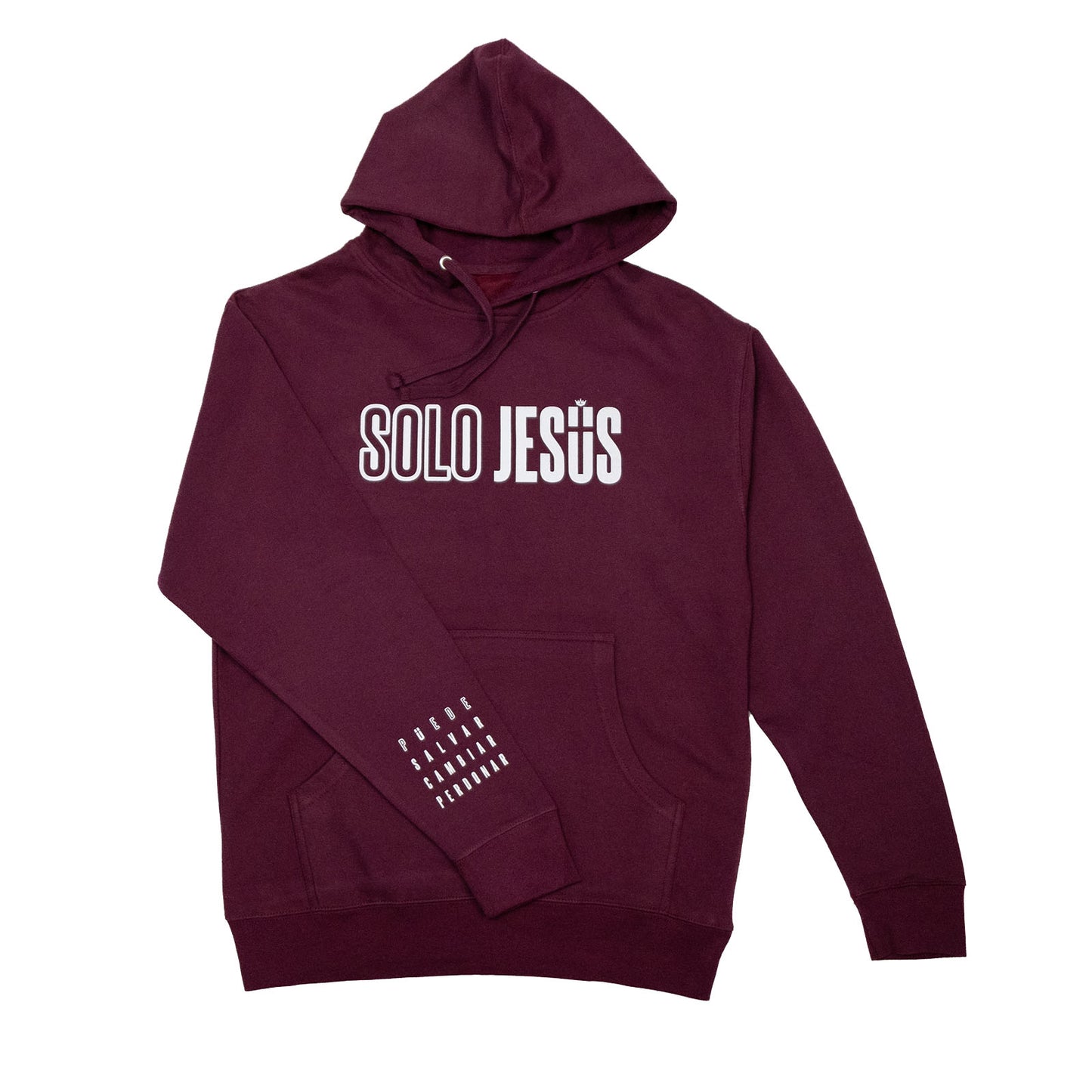 Suéter Solo Jesús Color vino